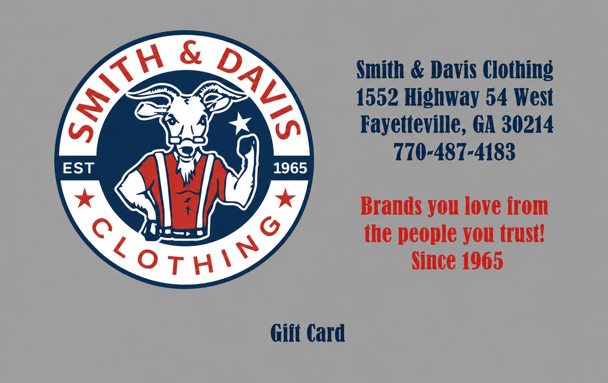 Original gift card design